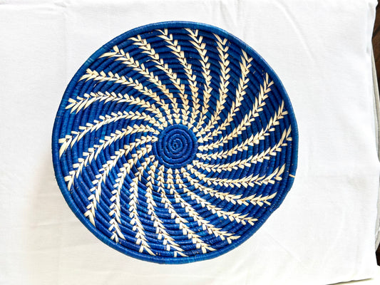 Blue African Basket