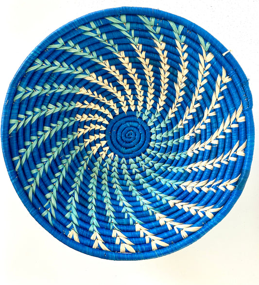 Blue African Basket